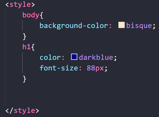 css incorporado no head
