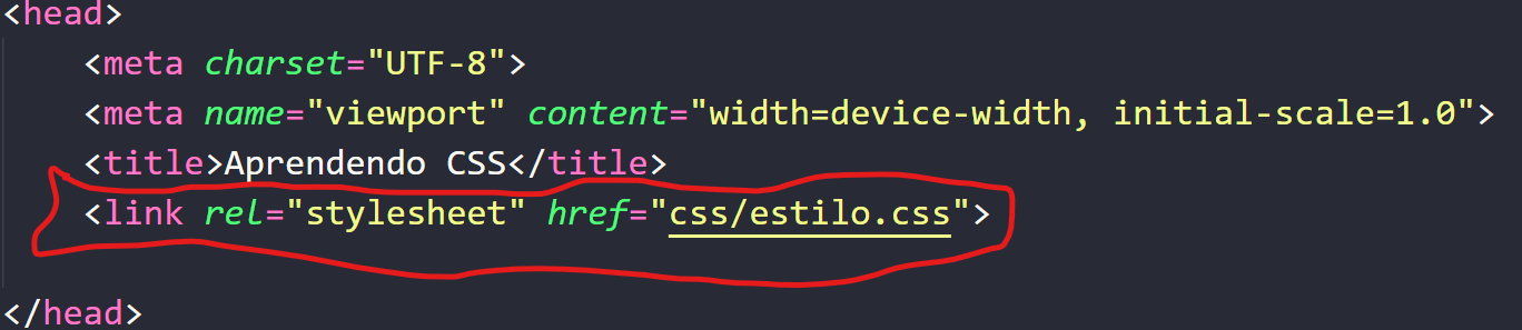 tag do css externo