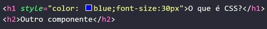 subtitulo sem propriedades css